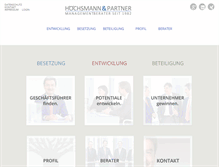 Tablet Screenshot of michaelhoechsmann.de